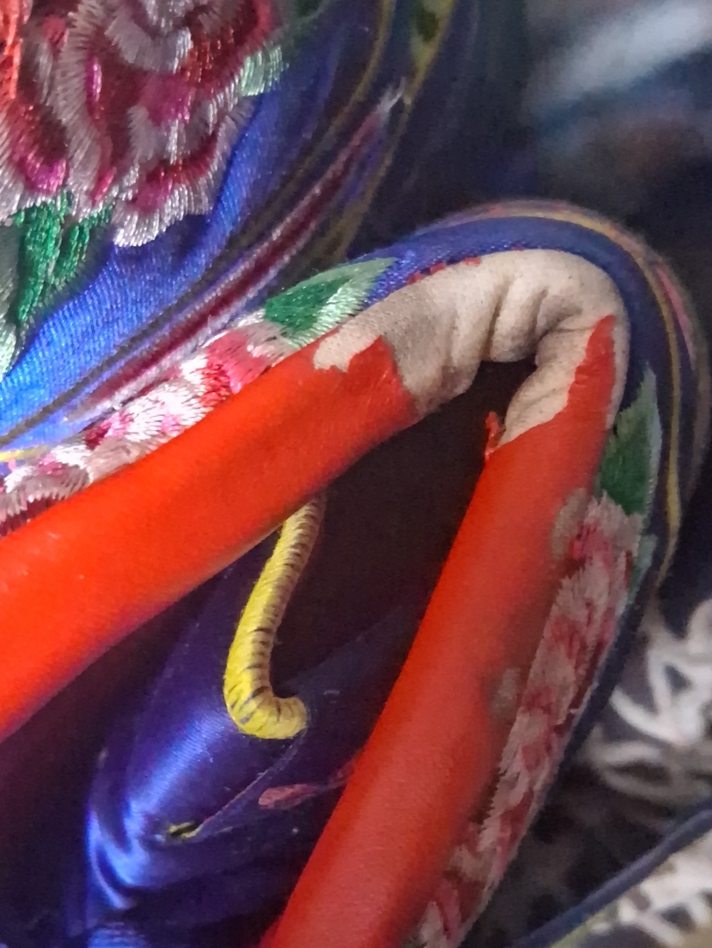 Chinese New Year Adidas Jeremy Scott High-Top Sneakers - Blue & Red - Picture 7 of 7